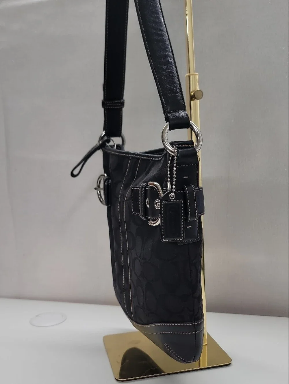 Coach Soho Signature Buckle Shoulder Bag